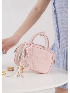 TOUTOU | Silver Bowling Bag