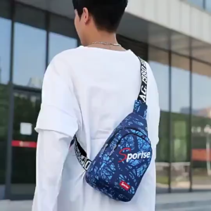 Oxford Cloth Crossbody Chest Bag - Trendy Shoulder Bag for Men and Women City Leisure