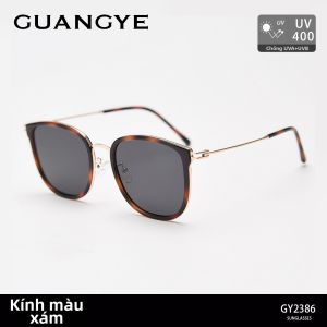 GUANGYE | Kính Mát Chống Tia UV400 Cực Hóa Gọng Lớn Siêu Nhẹ Giúp Mặt Thon