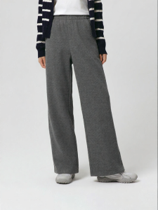 Hotwind | Fleece-lined Stretchy Waist Straight Leg Womens Sweatpants