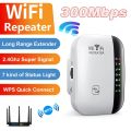 DFA WiFi Repeater Wireless Signal Amplifier 300mbps 2.4G Powerful Repeater with Ethernet Port Compatible with All Internet Boxes. 