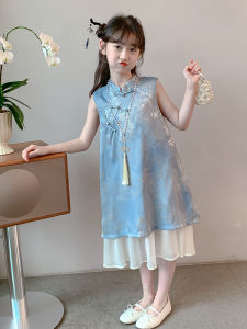 SQTN.KIDS | New Style Traditional Dress Girls Summer Dress