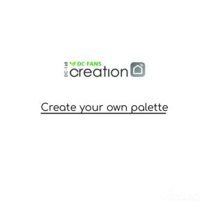 Acorn Creation DC-168H MWH | 42 & 48 Inch Ceiling Fan | 24W LED Tri-Color | Free Decorative No Light Cover | Create Your Own Palette | SMART App