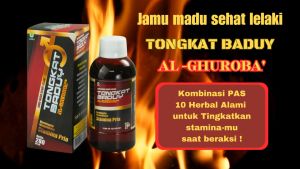 TONGKAT BADUY Jamu Lelaki Obat Kuat Stamina Pria Herbal 280gr Original Al-Ghuroba