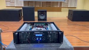 Professional amplifier Class H 3U two channel outdoor performance KVT