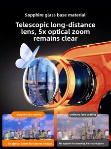 xilixili | Sapphire Glass Lens Protector for iPhone 16/17 Pro Max HD Anti-Shock