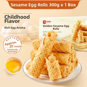 BESTORE | Black Sesame Egg Roll 300g
