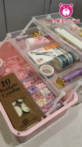 SEAL WAX CARD SUITBOX SET STAMP DIY GFT00185