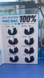 KEM NHUỘM PHỦ BẠC TÓC TẠI NHÀ 3 IN 1 KATAA