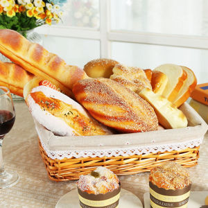 Simulation Food Artificial Bread Model Fake Doughnut Home Decor Cake Shop Bakery Window Display Ins Photography Props