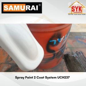 SYK Samurai Spray Paint 2 Coat System UCH237 Repsol Orange Honda Motorcycle Painting Colour Cat Sembur Spray Kilat Motor