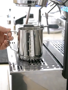 350ml/600ml/1000ml Stainless Steel Frothing Pitcher Pull Flower Cup Cappuccino Coffee Milk frother Mugs