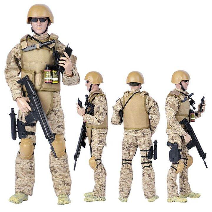 1/6 Special Forces Soldiers BJD Military Army Man Action Toy Figure Set ...