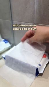 Ustel Official | Wet Toilet Tissue Flushable Antibacterial Wipes 60 Sheets