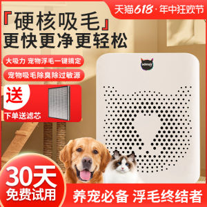 Admair Professional Pet Hair Removal Air Purifier Home Use Deodorizer Fume Remover HEPA Filter Touch Control Remote Control