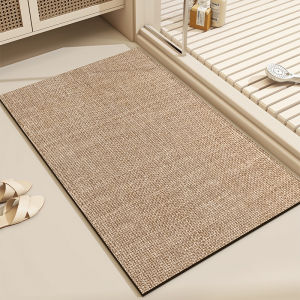 Quick Dry Bathroom Mat Water Absorbent Silicon Dendroid Entrance Door Mat Toilet Floor Rug Modern Simple Style Home Use