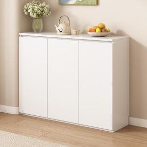 【📍Surabaya】Lemari Penyimpanan Serbaguna Lemari Kabinet Kayu Minimalis Sideboard Minimalis Bufet Serbaguna