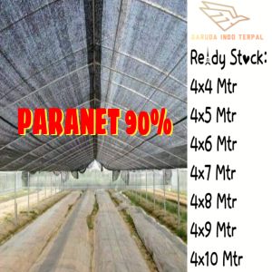 Paranet 90% Ukuran 4x4 4x5 4x6 4x7 4x8 4x9 4x10 Meter