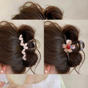 PINK EMPRESS | Elegant Hair Clip for Thin Hair