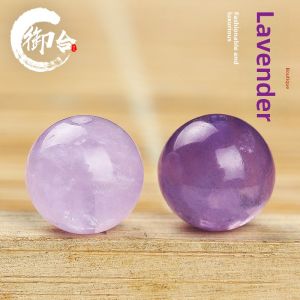 Natural Lavender Crystal Beads round Loose Spacer Beads for DIY Bracelet Multi Treasure Handmade Jewelry Accessories