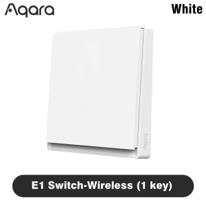 Aqara | Aqara E1 Smart Wall Switch Zigbee 3.0 Wireless Key Light Switch Fire Wire With/No Neutral For Xiaomi Home Homekt APP