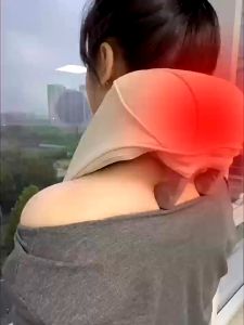 Alat pijat bahu dan leher tali pijat leher pijat elektrik selendang pijat bahu trapezius