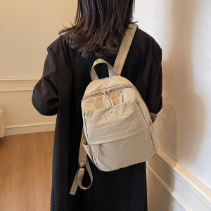 2025 New Womens Oxford Cloth Backpack Waterproof Large Capacity Travel Bag Casual Computer Bag Student Bookbag Leisure Womens Bag