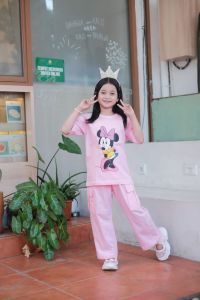 Setelan Anak Perempuan Terbaru Oneset Cargo Shanum Kids