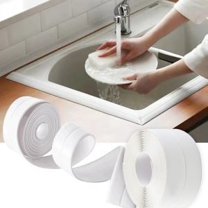 PVC Anti Mold Tape Self Adhesive Waterproof Fungus Resistant Seal Strip for Bathroom Kitchen Sink Wall Corner Gap
