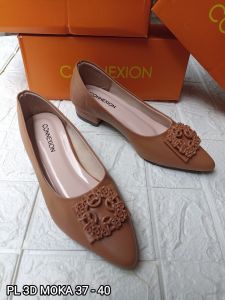 sepatu pantofel connexion hak 3cm