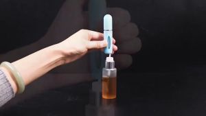 ขวดสเปรย์น้ำหอม ขวดเเบ่งน้ำหอมพกพา 5ml ปั้มเติมก้นขวด พกพาสะดวก รีฟิวง่ายสำหรับเดินทาง ใส่น้ำหอม
