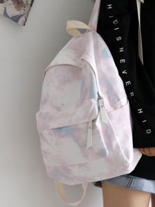 NR Trendy Fashion Lightweight Backpack Womens Schoolbag Female College Student Junior High School Student Japanese and Korean Casual Backpack Female Backpack