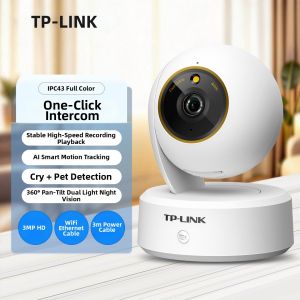 TP-Link | Dual Camera Wireless Home Security Camera 10MP 360° Panoramic Remote Monitoring