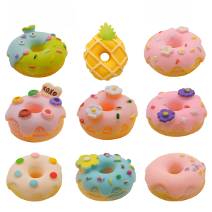 OP Donuts Shoe Accessories DIY Shoe Buckle Decorations Sweet Circle Design Compatible with Cross/