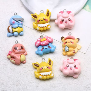 Resin Cartoon Image Small Turtle Fox Cute Handmade DIY Earring Hair Accessory Material for Chandelier Lighting Decoration