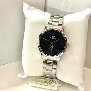 MIRETE ORIGINAL Jam Tangan Wanita Tahan Air Tanggal Aktif Analog Stainless Steel