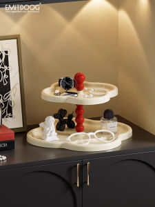 Multi-Layer Desktop Storage Box Large Capacity Cosmetic Perfume Lipstick Organizer Desk Makeup Tray Elegant Sensation