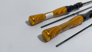 คันตีเหยื่อปลอม UL Ashino Tostream ด้ามไม้ Line wt. 2-6 LB