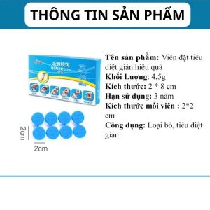 Combo 2 thuốc diệt gián sinh học hộp 8 viên diệt tận gốc tất cả các loại gián hiệu quả an toàn.