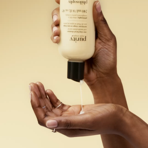 philosophy purity made simple one-step facial cleanser | with meadowfoam seed oil to remove makeup & deep cleanse pores [all skin types]