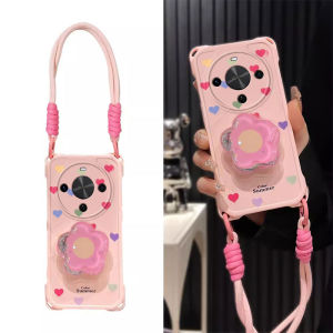 เคสโทรศัพท์ซิลิโคนป้องกันการตกหล่นแบบใหม่สำหรับ Huawei Mate 30 รุ่นสุดเก๋ไก๋สำหรับเด็กผู้หญิง ดีไซน์การ์ตูนน่ารัก ป้องกันเต็มจอ