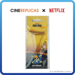 [Cinereplicas x Netflix] One Piece Luffy series pendant anime fashion versatile one piece hip-hop mens and womens titanium steel necklace