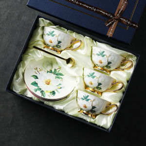 TIMEMORE | Coffee Cup and Saucer Set Birthday Gift Wedding Gift