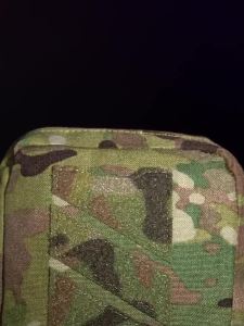 TOPTACPRO กระเป๋าใส่ของยุทธวิธีกลางแจ้ง EDC กระเป๋าเครื่องมือลายพรางพร้อมอุปกรณ์ นำเข้าแบบดั้งเดิม ผิวเคลือบด้าน