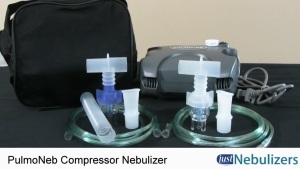 PulmoNeb Devilbiss Compact Compressor Nebulizer System Complete Set (ORIGINAL DEVILBISS)
