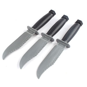 1-3pcs Simulated Dagger Stage Performance Realistic Magic Props Knife Halloween Ghost Face Killer Cosplay Prop Costume Accessory