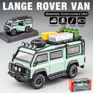ZIOMIYSTAR | Land Rover Defender Off-road Van Model Alloy Car Toy