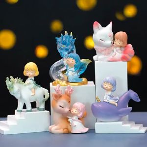 ตุ๊กตา ตกแต่งบ้าน ของขวัญ ตั้งหน้ารถ รุ่น สัตว์เทพศักดิ์สิทธิ์ รุ่นที่ 1