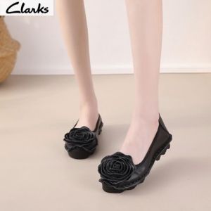 Sepatu new pita woman flat wanita kulit Sepatu Wanita Clarkts melati Shoes