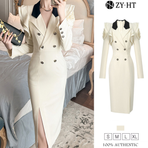 ZYHT EraVogue Womens Dresses Apricot Dresses Suit Dresses Vintage Dresses Formal Occasion Dresses Party Dresses Work Dresses Birthday Party Dresses 61092